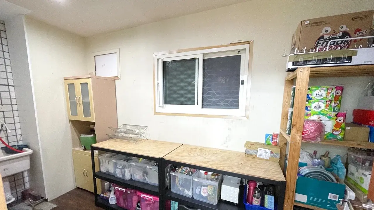 收納用品規劃後的儲藏空間